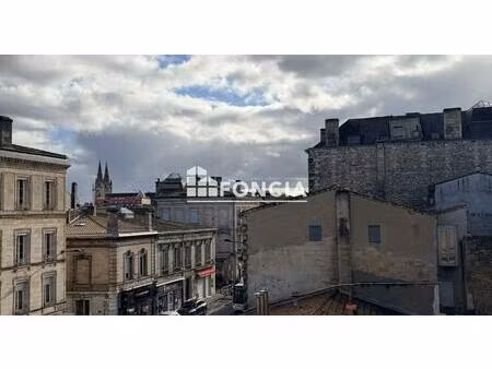 bordeaux chartrons – immeuble en pierre – vue dégagée