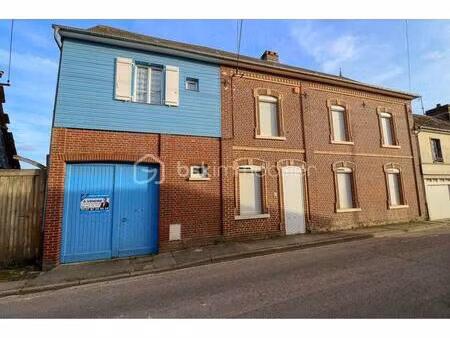 maison de ville - 115 m² - 3 chambres - jardin & garage - feuquières