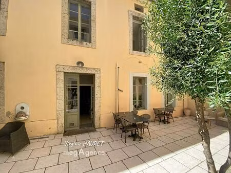 maison de maitre - 6 chambres- 4 salles d'eau- garage - cour intérieure et bâtisse attenan