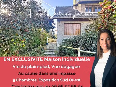 maison familiale en impasse calme et nature à proximité immédiate de la coulée verte!