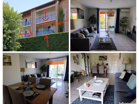 rare / très grand t2 baigné de lumière + garage fermé + parking aérien / hyper centre de b