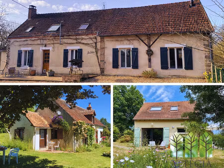 propriété exceptionnelle avec 3 maisons  gîtes rentables et ?