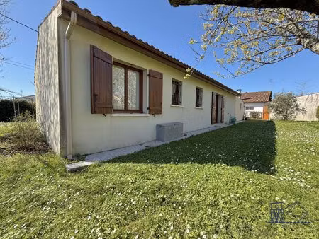 plain pied 3 chambres garage 600m2 de terrain