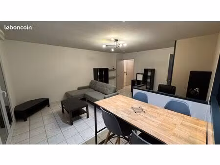 t2 meublé 48 m² avec balcon + parking – calme & sécurisé