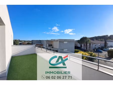 appartement grabels 3 pièces 72.50 m2 avec 2 parkings