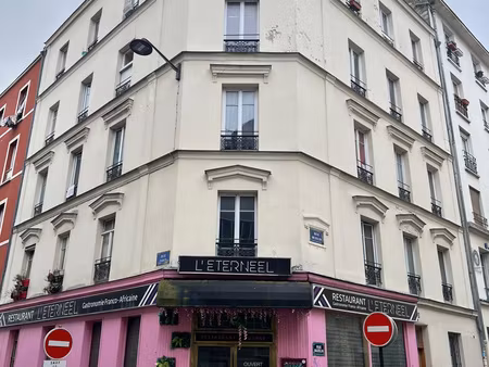 immeuble d'angle - paris 18ème