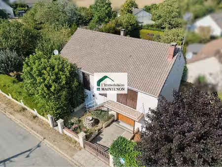 maison de plain pied sur sous sol 5 mn de maintenon 4 chambres