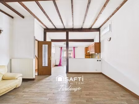 maison de 59 m² avec garage et jardinet