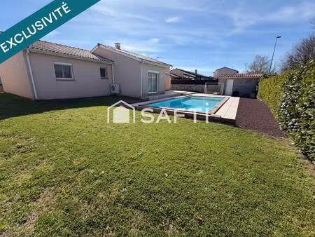 vivez au calme dans le quartier prisé du perget  avec piscine et jardin sans vis-à-vis