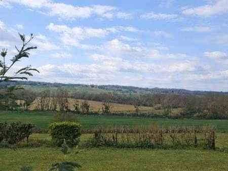 maison de 75 m² de plain-pied individuelle  2 chambres  vue sur les pyrénées  avec très be