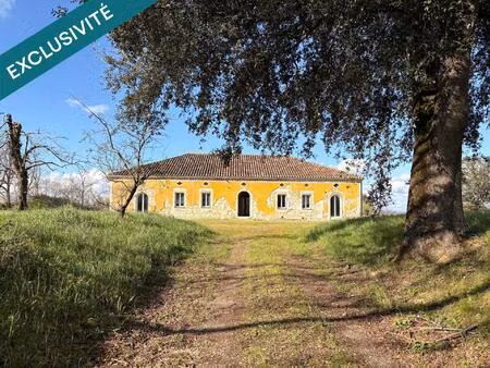 propriété en pierre – 360 m² – 1 5 hectare – oliviers – projet d’exception à finaliser