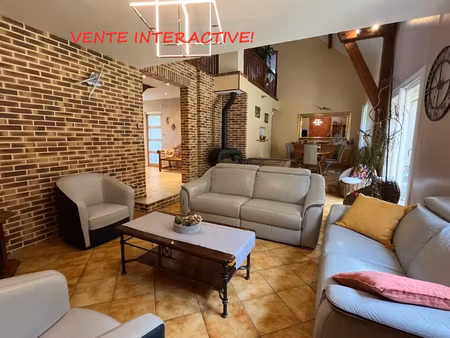 en sologne- maison d'architecte  vente interactive!