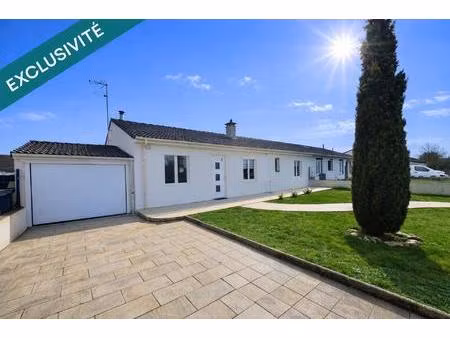 très belle maison rénovée de 110 m² avec garage et jardin