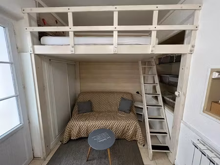 location appartement t1 meublé aux sables-d'olonne (85100) : à louer t1 meublé / 19m² les 