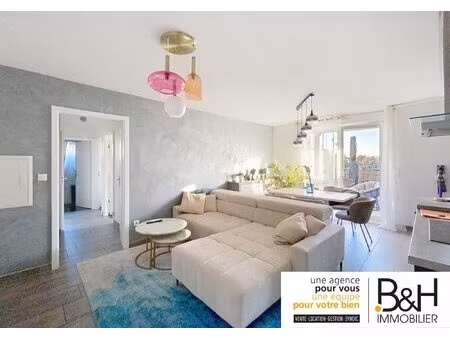 à vendre – t3 avec grande terrasse à holtzheim