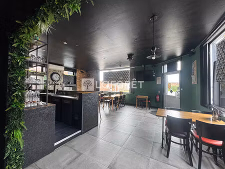 fonds de commerce 126m² bar- brasserie - friterie indépendante - terrasse