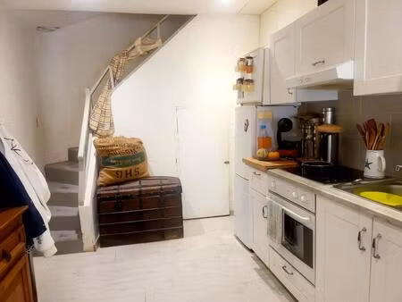 poussan vente de maison de village r+1  28 m²  avec mezzanine