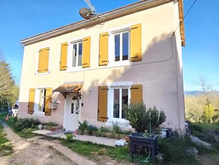 maison avec dépendances + appartement indépendant – vue dégagée sur la chaîne des puys – i