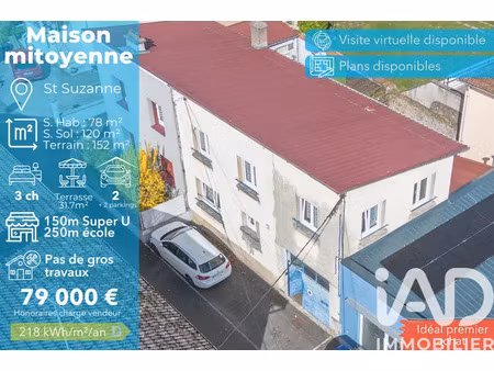 maison à sainte-suzanne (25630)