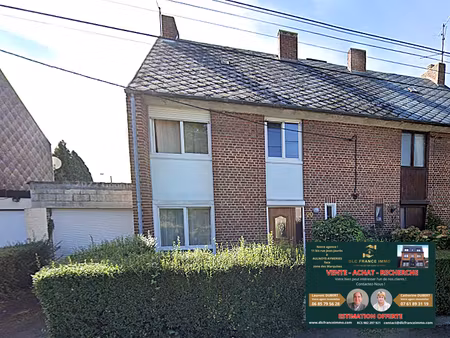 vente maison 6 pièces 90 m² à maubeuge (59600)  107 000 €