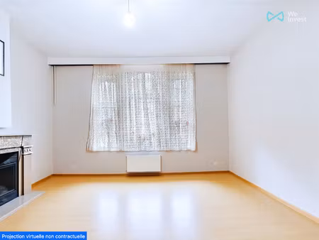 appartement te huur in sint-agatha-berchem met 1 slaapkamer