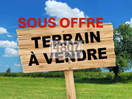 achat terrain 2 080m² thyez 74300