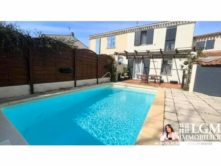 maison familiale - 4 pièces avec garage et piscine à istres