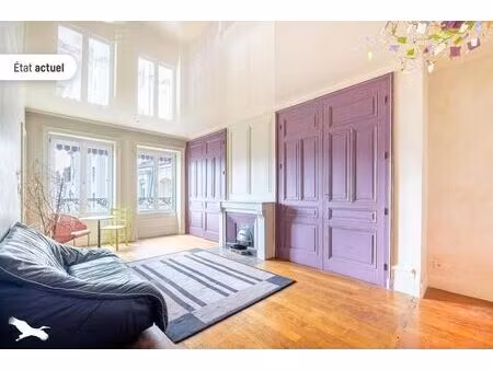 vente appartement 2 pièces 52 m² lyon 7 (69007)