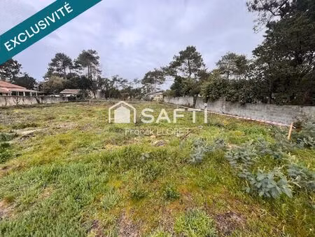 vente terrain 478 m² vendays-montalivet (33930)