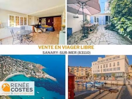 viager libre - h62 ans - sanary sur mer (83110)