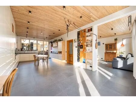 ruime woning met dakterras en atelier