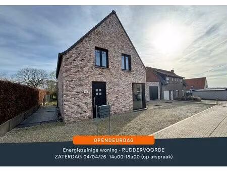 energiezuinige woning op zeer rustige en landelijke locatie met 2 slaapkamers en inpandige