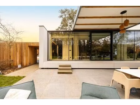 architecturale energiezuinige villa te keerbergen