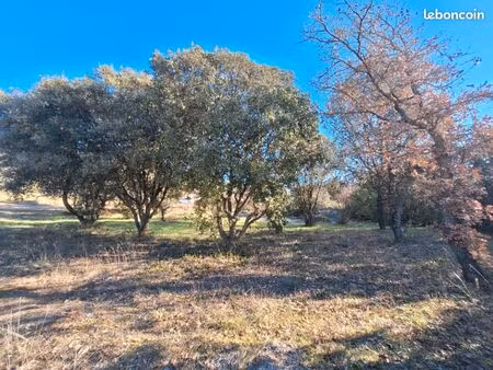 terrain 1 000 m² vinon sur verdon