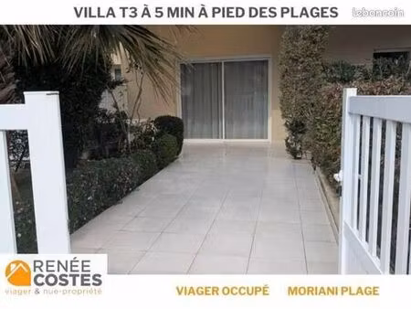 maison en viager 3 pièces 70 m²