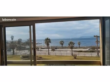 grand studio vue mer