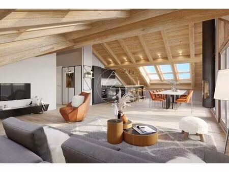 magnifique appartement neuf de 4 chambres au centre de morzine