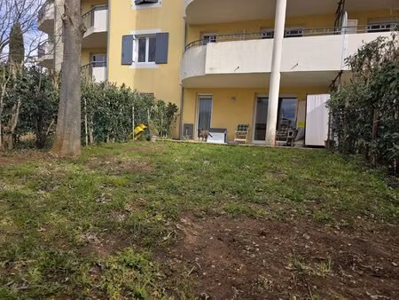 montélimar - t3 rdc - jardin - garage - cave