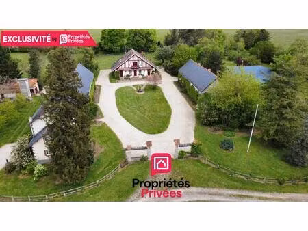 domaine rare & isolé sur 10 hectares au milieu des champs - 1h30 de paris   parfait pour e