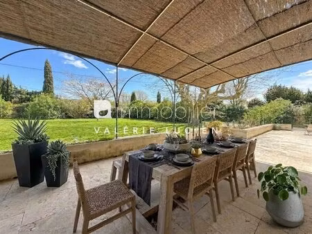 beau mas en campagne à saint rémy de provence