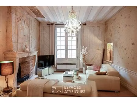 maison-appartement de caractère à colombages