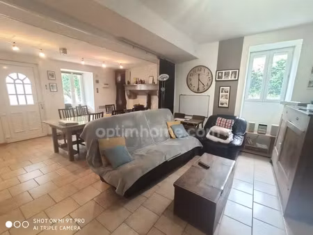 vente maison 2 pièces 52 m² roussines (16310)