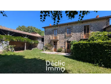 vente maison de village les adjots 16700 - - surface privée