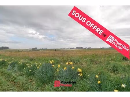 achat terrain 1 526m² angerville la martel 76540