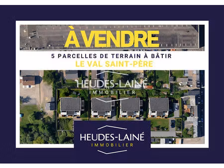 achat terrain 232m² le val st pere 50300