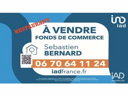 vente restaurant 150 m²