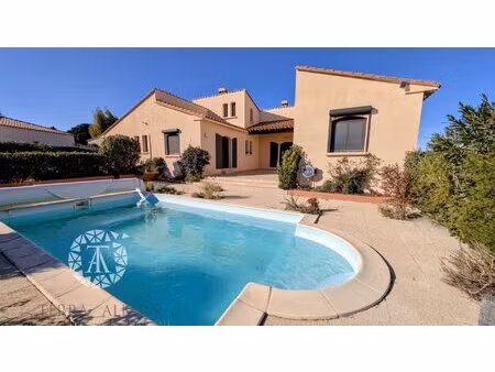 montesquieu-des-albères - villa 4 faces avec vue imprenable sur le canigou terrain 1 750..