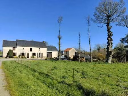 vente longère et corps de ferme à la baussaine (35190) : à vendre / 75m² la baussaine
