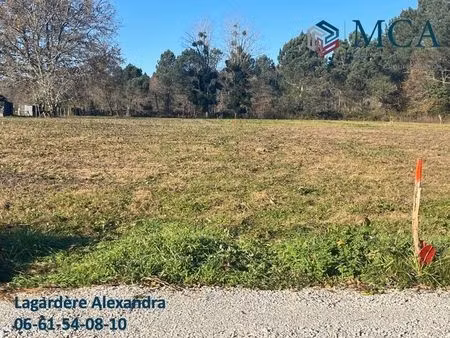 vente terrain 1000 m² casteljaloux (47700)