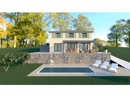 vente maison neuve 5 pièces 110 m² à puget-ville (83390)  465 000 €